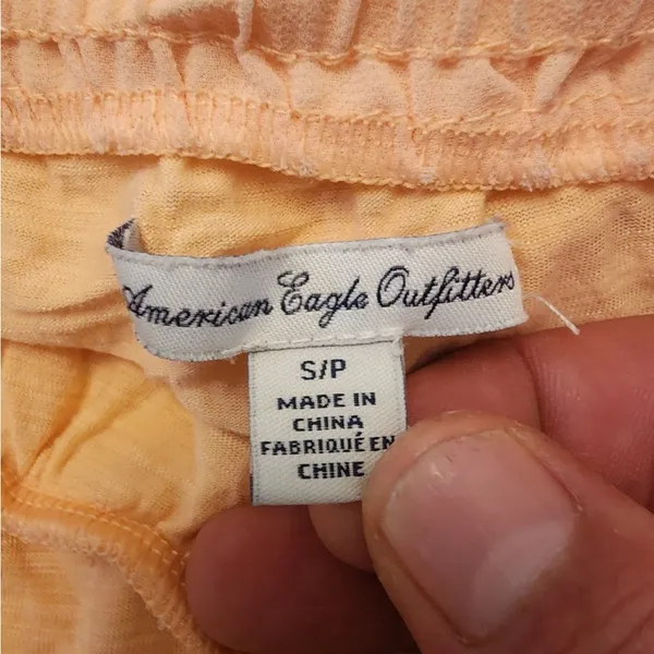 American eagle light yellow tank top blouse size small - Image 3