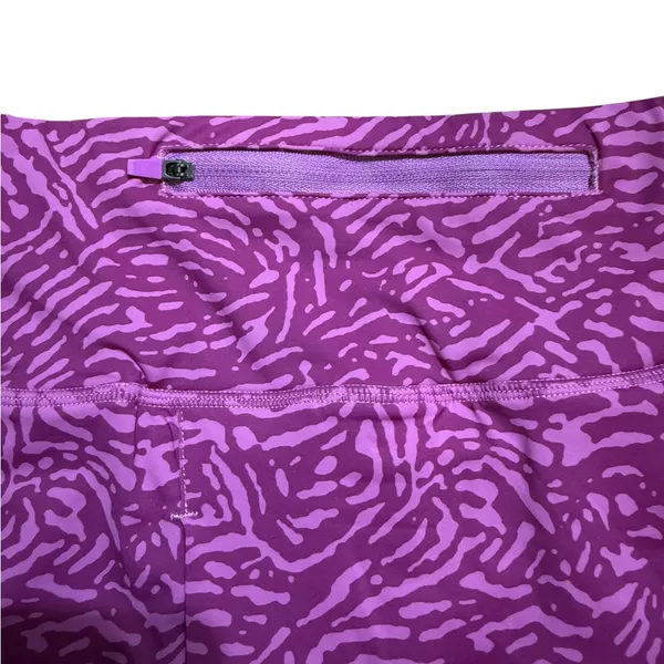 Purple & Pink Animal Print‎ Athletic Skort Built-in Shorts Size 8 - Image 8