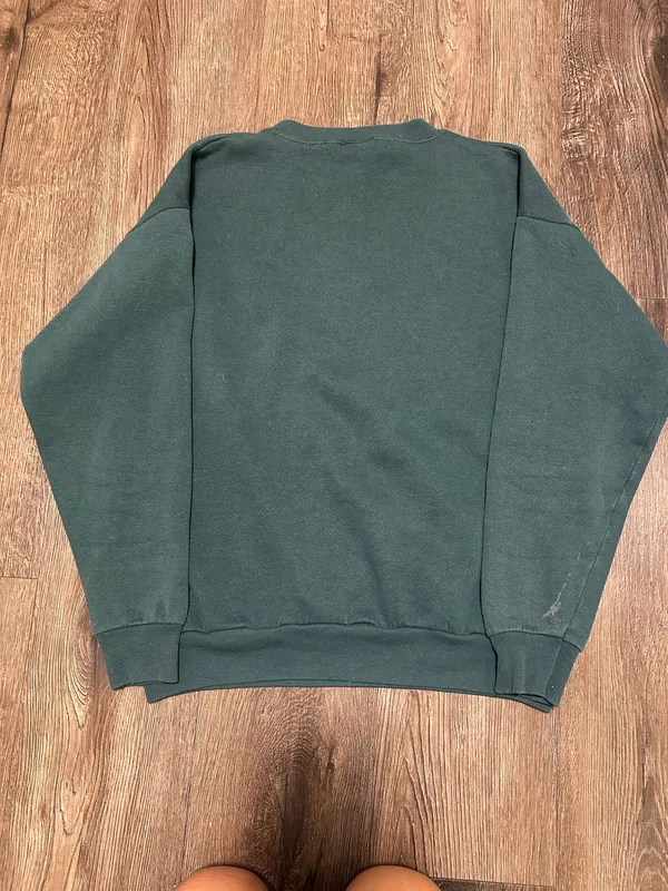 Vintage Disney Plaid New York Graphic Crewneck Sweatshirt - Image 8
