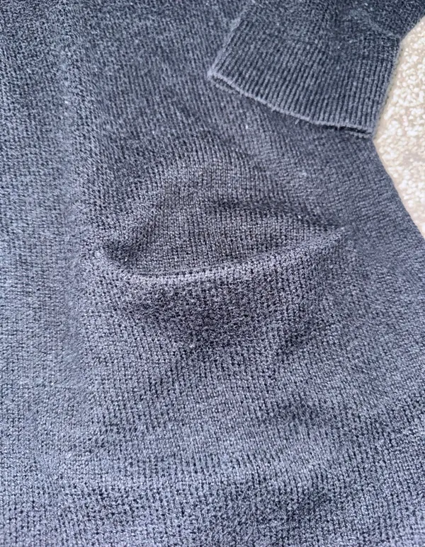 Black Long Cardigan  - Image 4