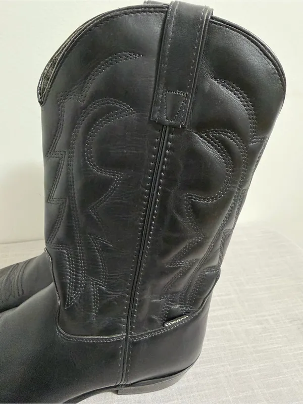 Capezio Vintage Women's Leather Western Cowgirl Boots Size 10 #267172 - Image 6