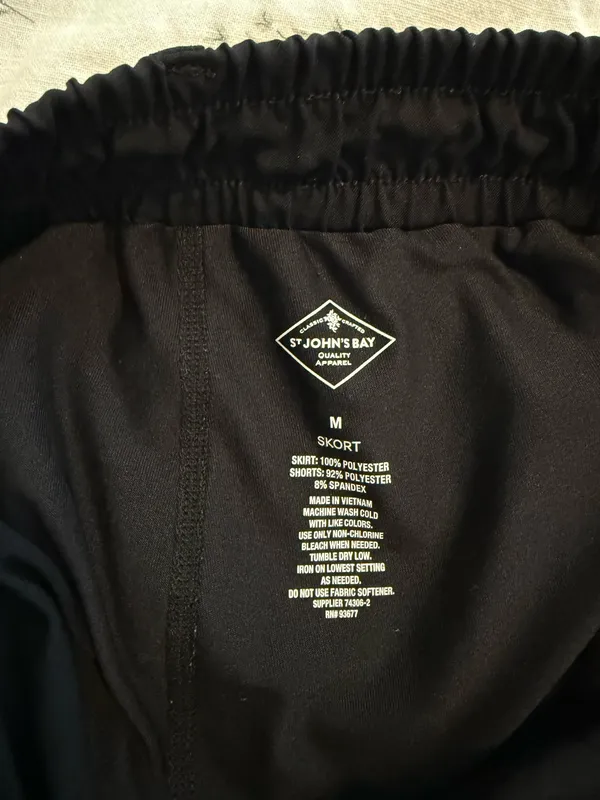 black tennis skirt Size M - Image 5