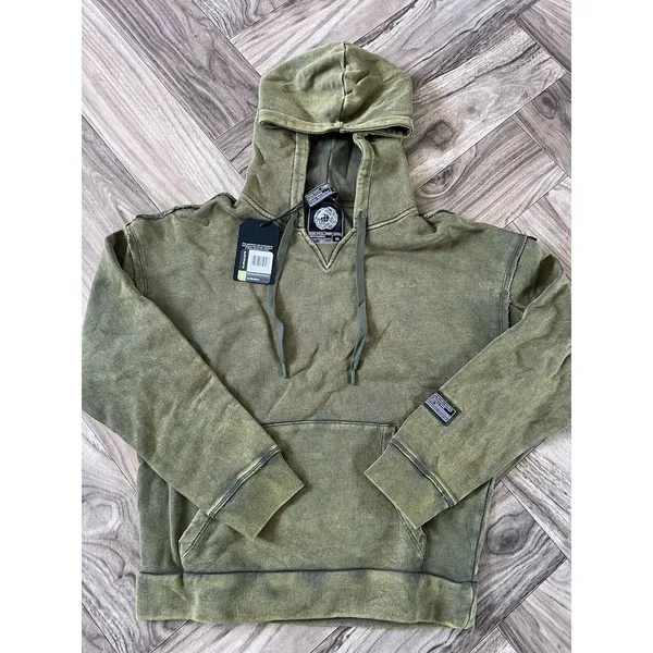 ALPHALETE Women’s Terry Oversized Hoodie- Green Aventurine, Size Medium - Image 8