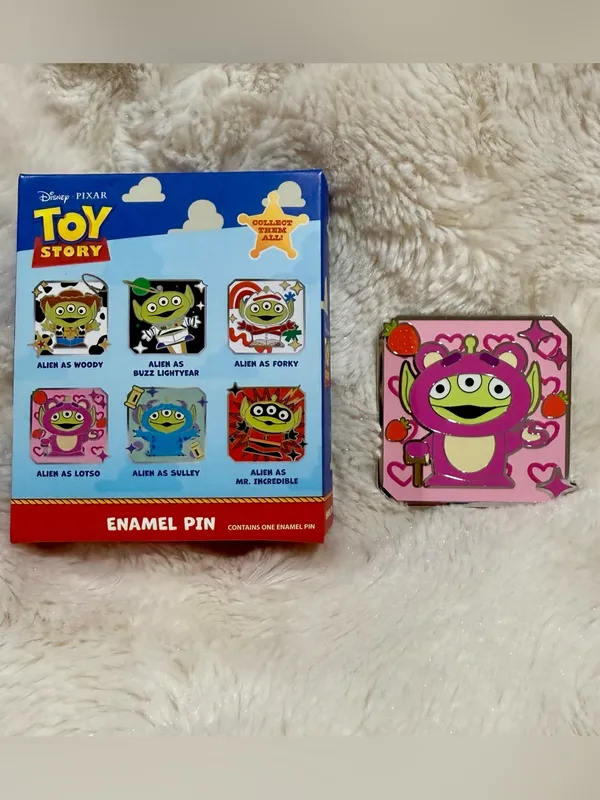 Disney Pixar Toy Story Alien Characters Blind Box Enamel Pin Hot Topic Exclusive - Image 2