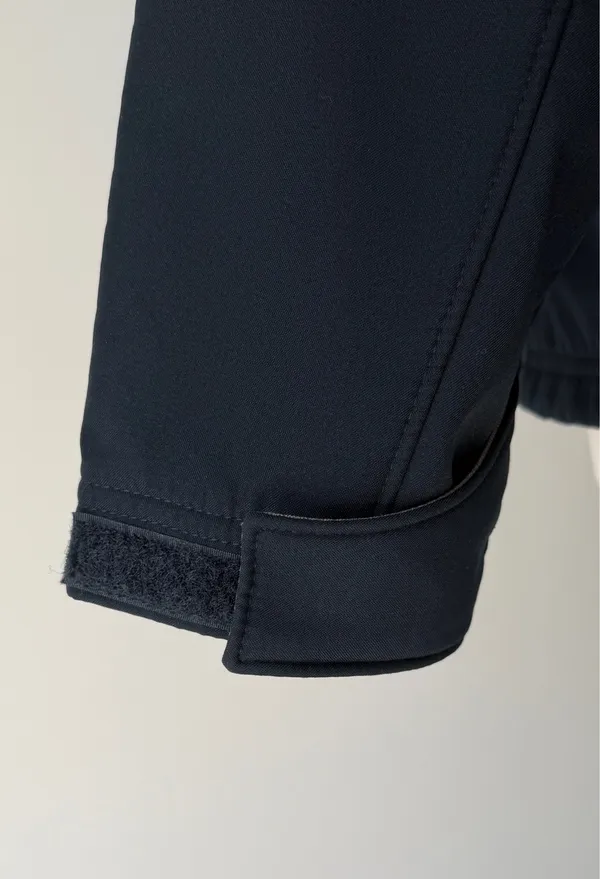 Corporate Custom Navy Softshell Jacket Blue Size L - Image 3