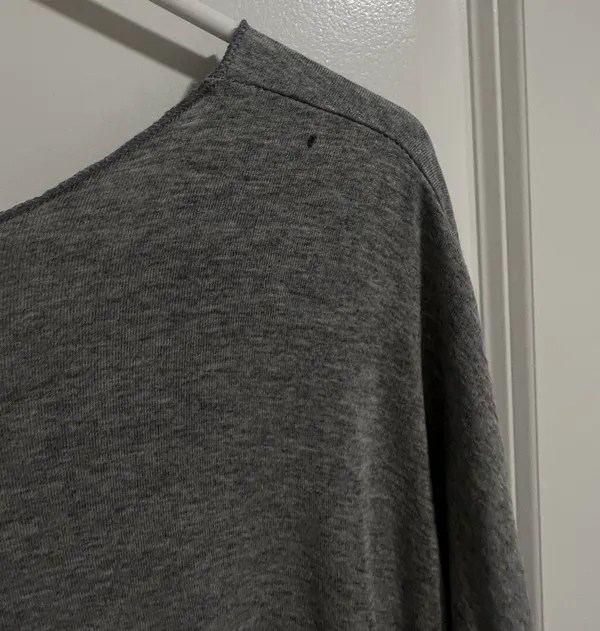 Oversized Tee Gray Size M - Image 4