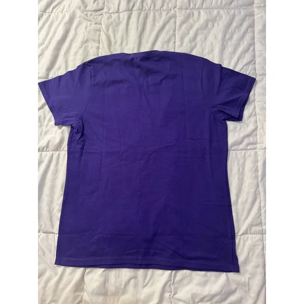 New Purple T-Shirt Crewneck "My Favorite Workout" Old Savannah Distillery - Image 4