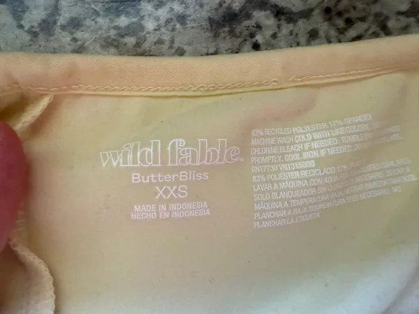 Wild Fable light yellow mini skirt - Image 2