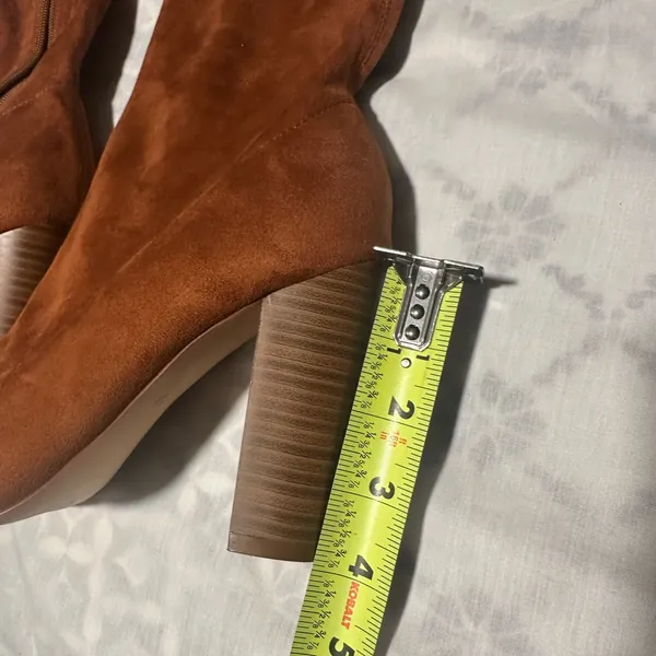 Olivia marrón Over the Knee heel Boots Brown Size 7 - Image 12