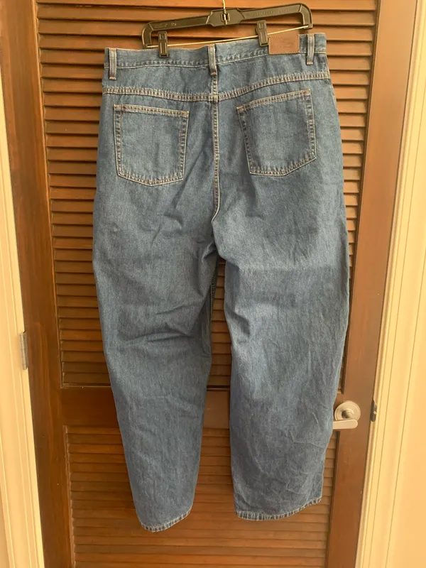LL Bean Denim Jeans Size 20 M/T Vintage Deep Blue - Image 2