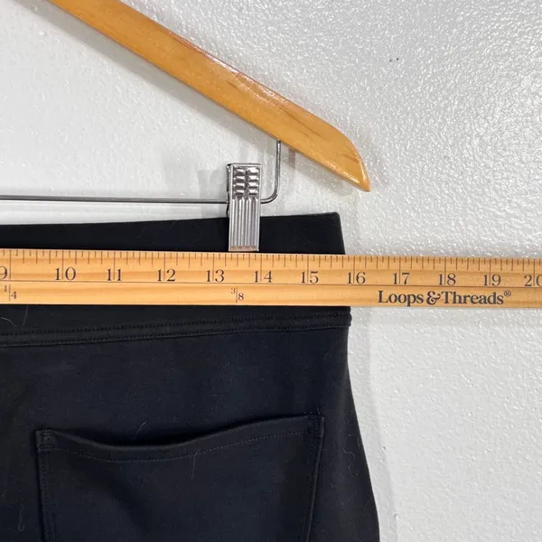 Duluth Trading Co Women's Size Mx 29 Wearwithall Ponte‎ Knit Straight Leg Pants - Image 8