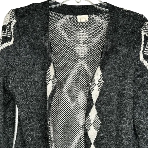 Listicle Mohair‎ Blend Long Cardigan Sweater - Image 2