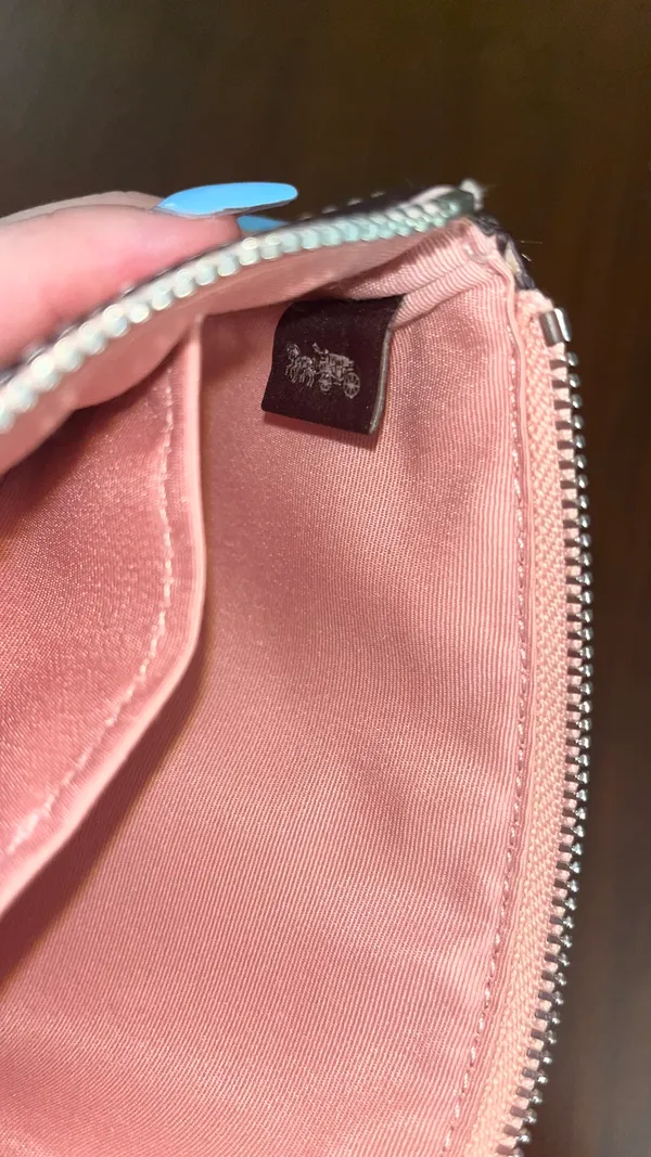Vintage Coach Wristlet - Image 3