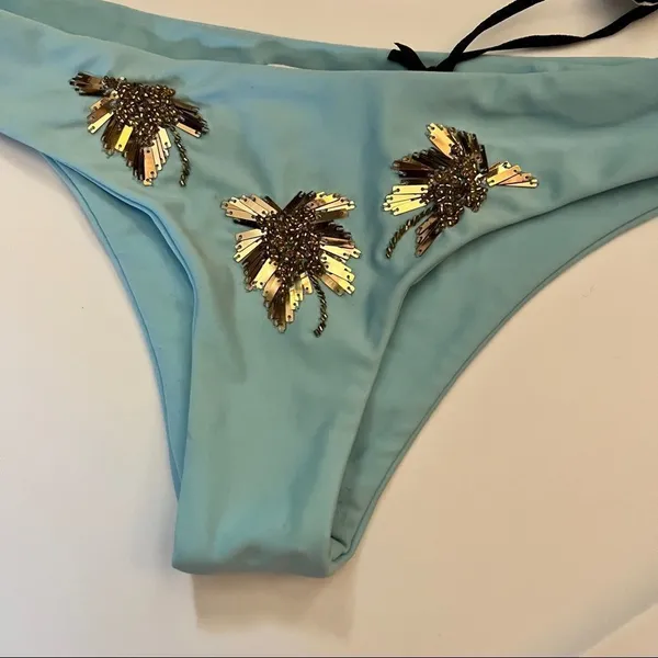 Beach Riot Beaded Bikini Bottom nwt‎ - Image 2