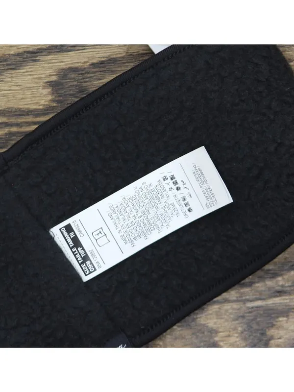 NWT Nike Womens Headband Club Fleece N.100.4360.0 Black / White - Image 6