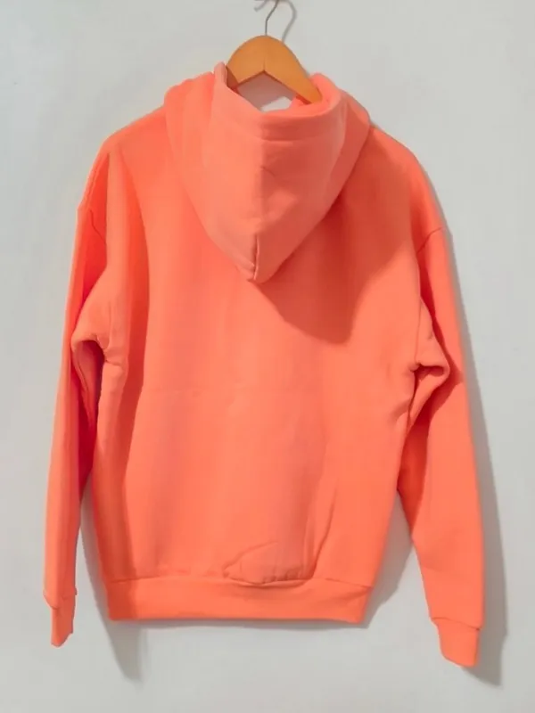 Comfrt Signature Hoodie - Coral - Size S - Image 6