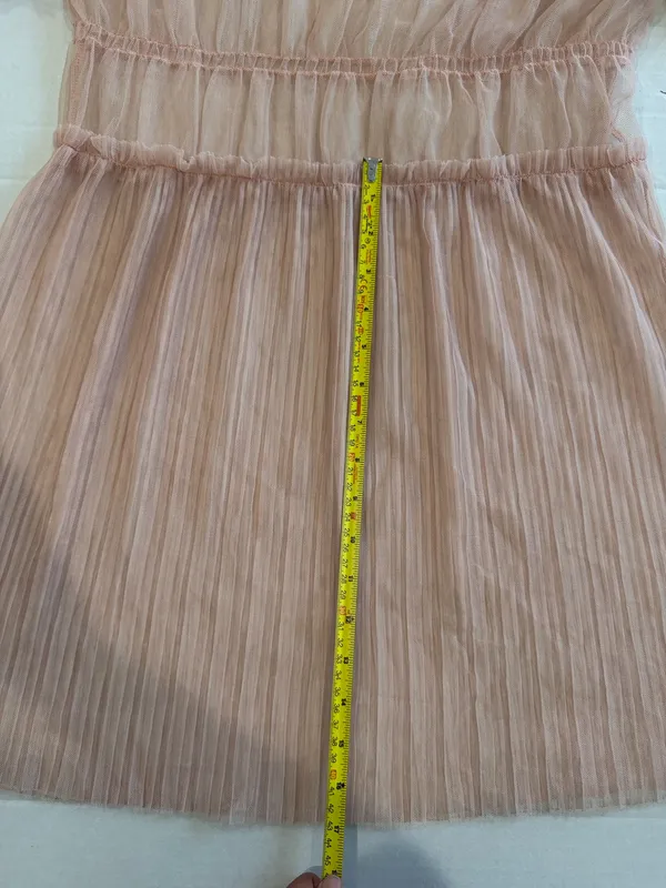 Topshop sheer pink tulle dress - Image 3