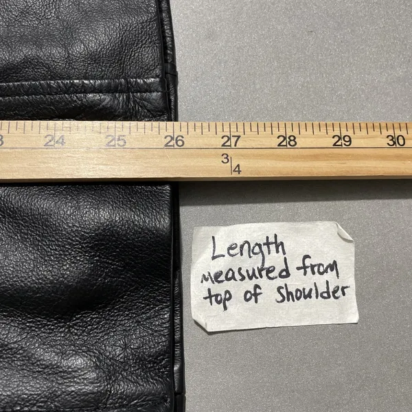 Michael Michelle Genuine Leather Jacket Women Size XL Black Coat Removable Liner - Image 10