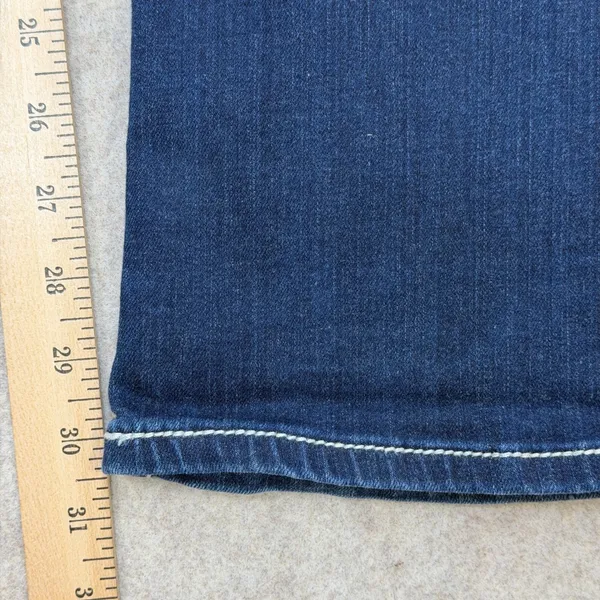 BKE Jeans Bootcut Womens 29R Addison Blue Denim Y2K Bling Western Cowgirl Boho - Image 12