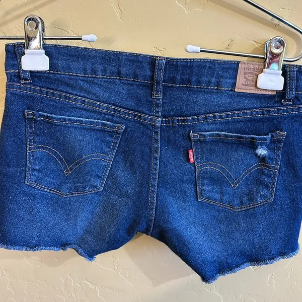 Levi's Distressed Denim Shorts - Image 2