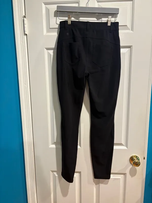 Lululemon City Sleek 5-Pocket women’s pants slim black sz 29 inseam 30 - Image 2