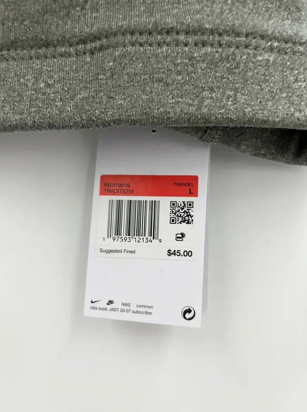 Nike Sports Bra Size Large Size In Grey Nwt - Image 2