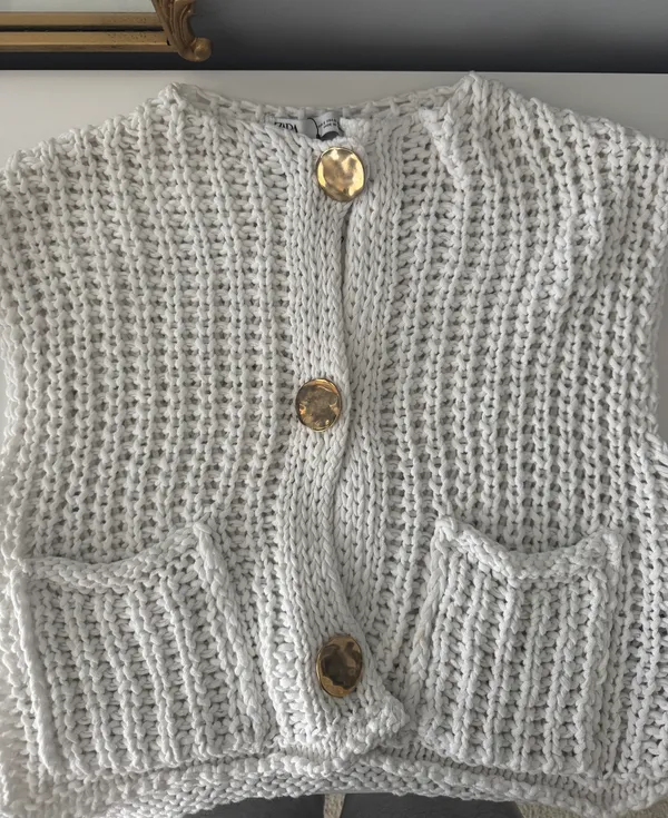 Zara Chunky Knit Top - Image 2
