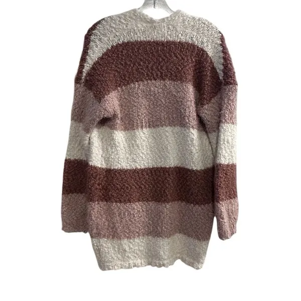 Altar'd State‎ Women's Striped Open Front Cardigan Sweater Size S/M - Image 2