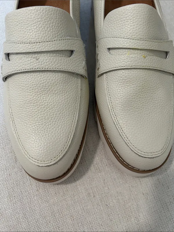 Vionic Women Cheryl II Lug Penny Loafer, Beige, size 11, NEW no tags - Image 9