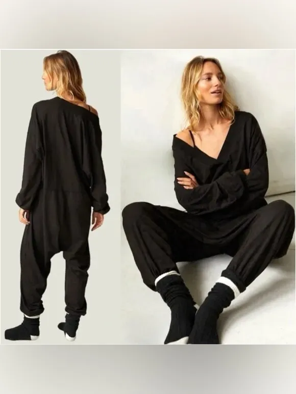 Free People Intimately Just Because Jumpsuit Onesie in Charcoal gray - Image 7