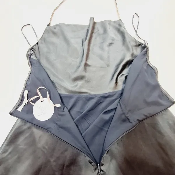 MORE TO COME Talia Diamond Dress in Grey Medium - Image 8