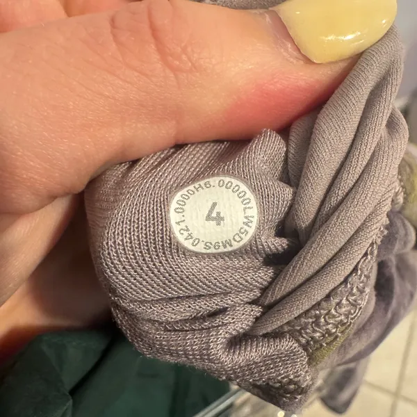Lululemon grey purple green Tie-Dye‎ Align Leggings - Image 2
