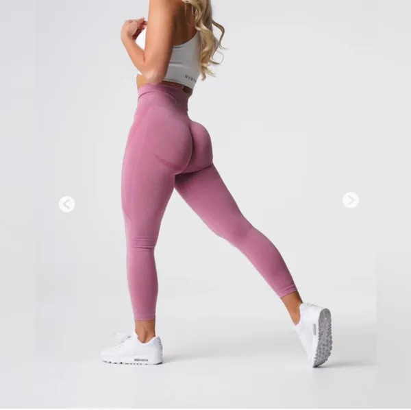 NVGTN Contour Leggings Pink - Image 3