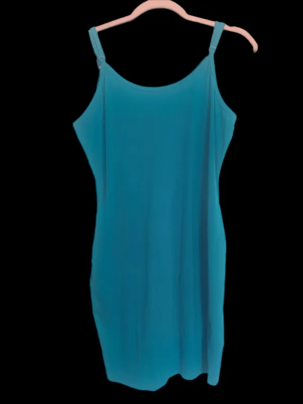 Turquoise mini dress Blue Size M - Image 2