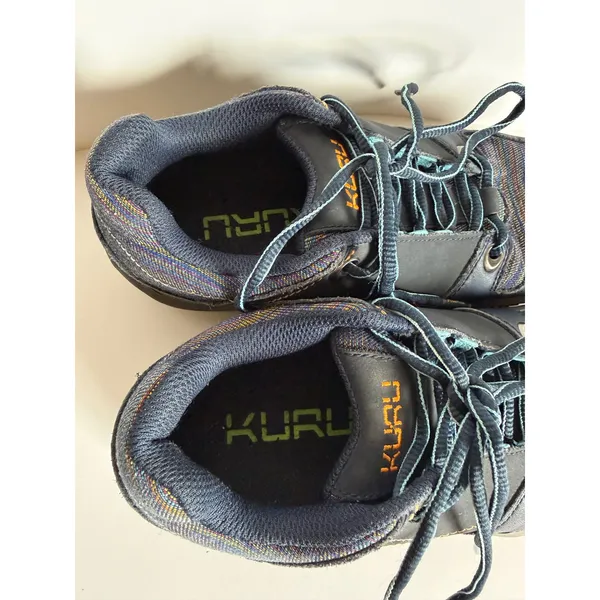 Kuru‎ Kruzr II Womens 6.5 Navy Blue Leather Hiking Sneakers Trail Shoes 20080665 - Image 6