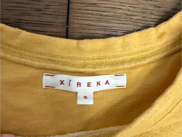 XiRENA Yellow Sweatshirt & Joggers Set with Purple Stripe - Image 6