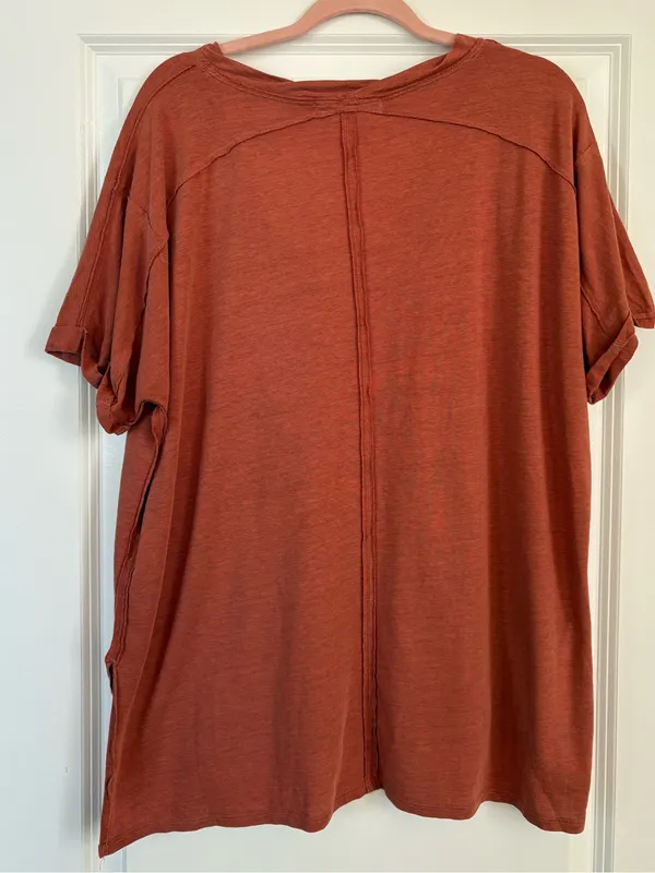 Free People We the Free Oversized Short Sleeve Luna Tee Size Small - Image 6
