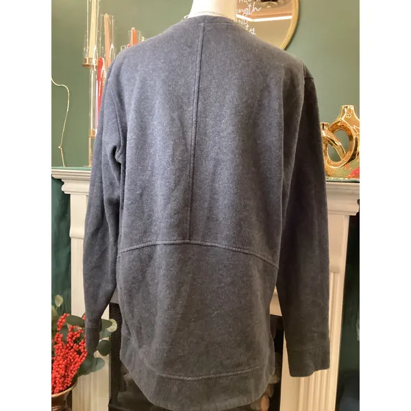 Lululemon Side‎ Zip Sweatshirt Womens 10 Grey Excellent Crewneck Activewear - Image 3