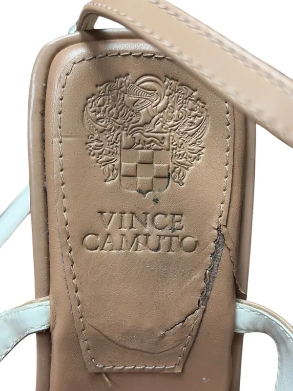 Vince Camuto Beige Leather Women’s Sandal - Neutral Tan - Image 2