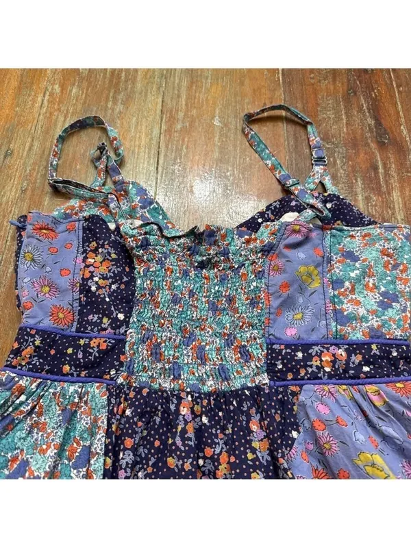 Maeve Anthropologie Patchwork Floral Sundress XS - Image 11
