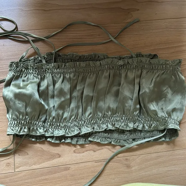 Reformation Nicky Top Artichoke - Image 4