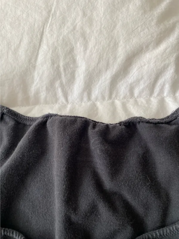 John Galt Black Short Sleeve Top - Image 2
