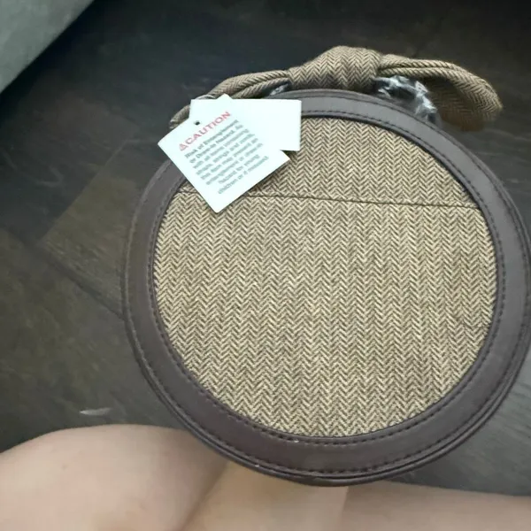 Universal Studios Harry Potter Epic Universe Herringbone Circle Crossbody Purse - Image 3