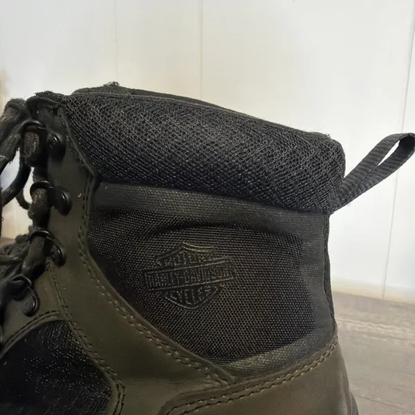 Men's Harley Davidson‎ 10.5 Riding Boots Lace Up Combat - Image 4