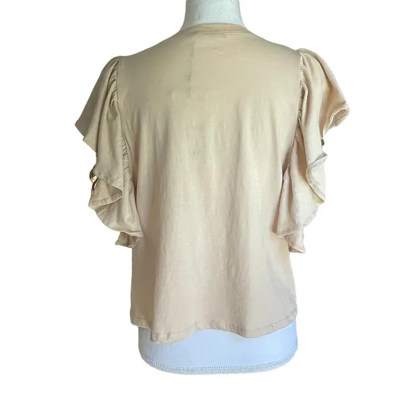 NWT Zara Ruffled Top Size M - Image 6