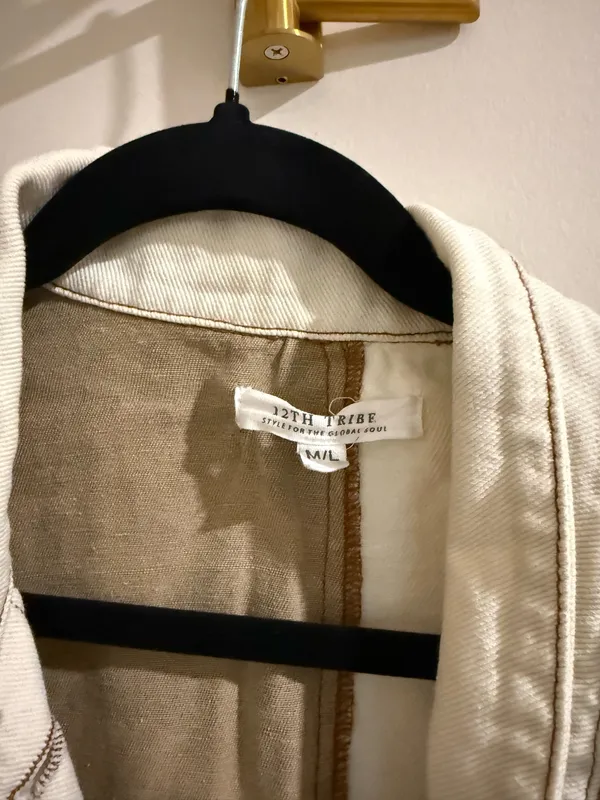 12th Tribe Jacket Corduroy, Camo & White - Image 3