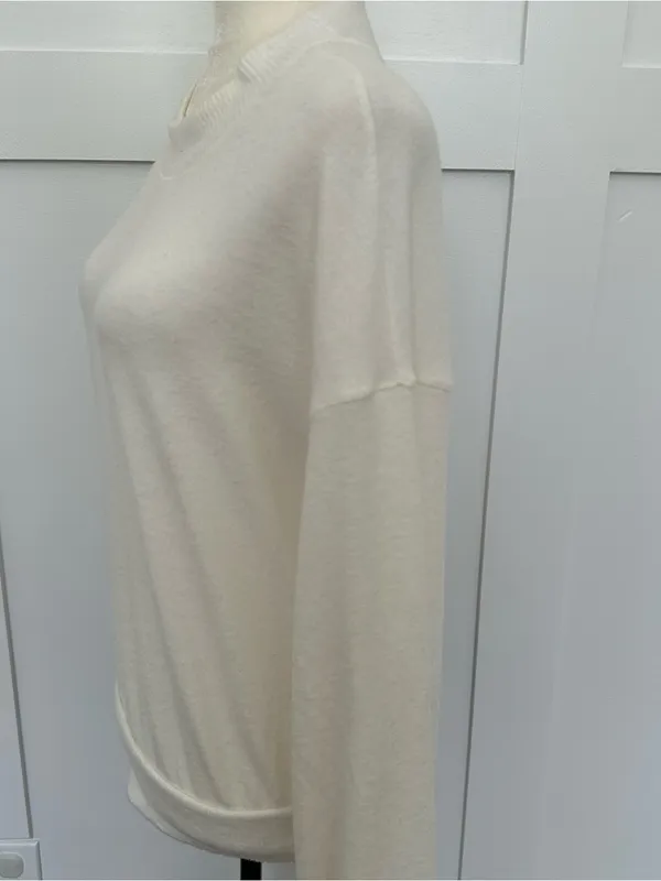 Free People White Soft Pullover Sweater - Image 7