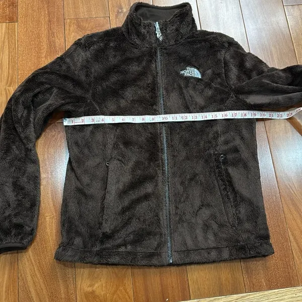 The North Face Women’s Brown Furry Osito Full Zip Jacket size M‎ - Image 11