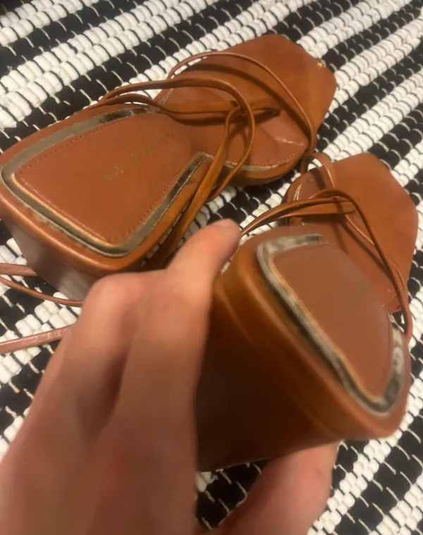 Sandals Brown Size 8 - Image 4