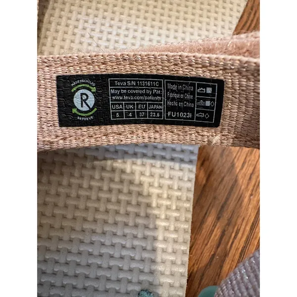 Teva Original Universal Metallic Sandals‎ Desert Multi Sage Rose Gold 5 - Image 6